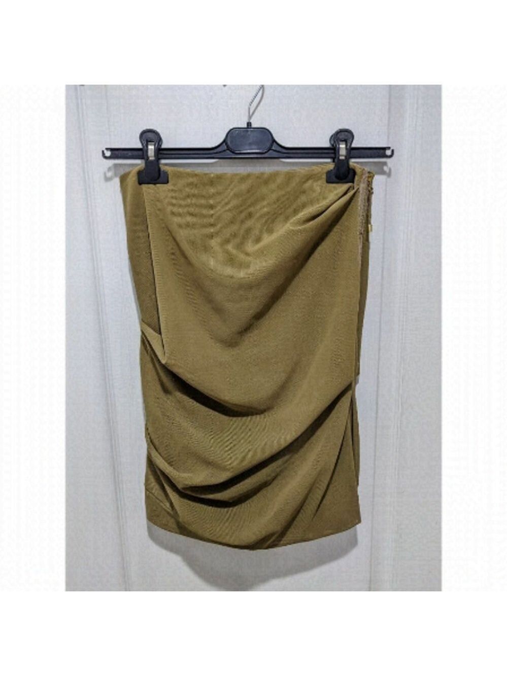 Sandra angelozzi | Ruched Mesh Skirt